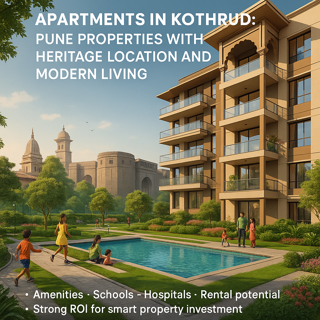 Apartments in Kothrud: Pune Properties Heritage Location and Modern Living