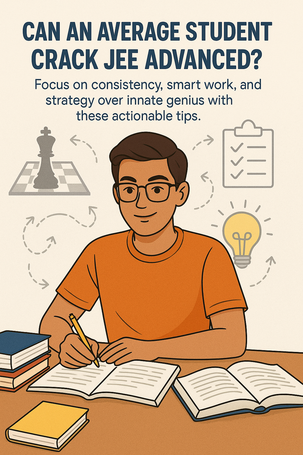 Can an Average Student Crack the Exam? A Realistic Look at "Is JEE Advanced Tough?"