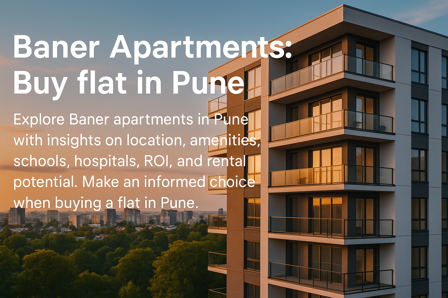 Baner Apartments: Buy flat in Pune