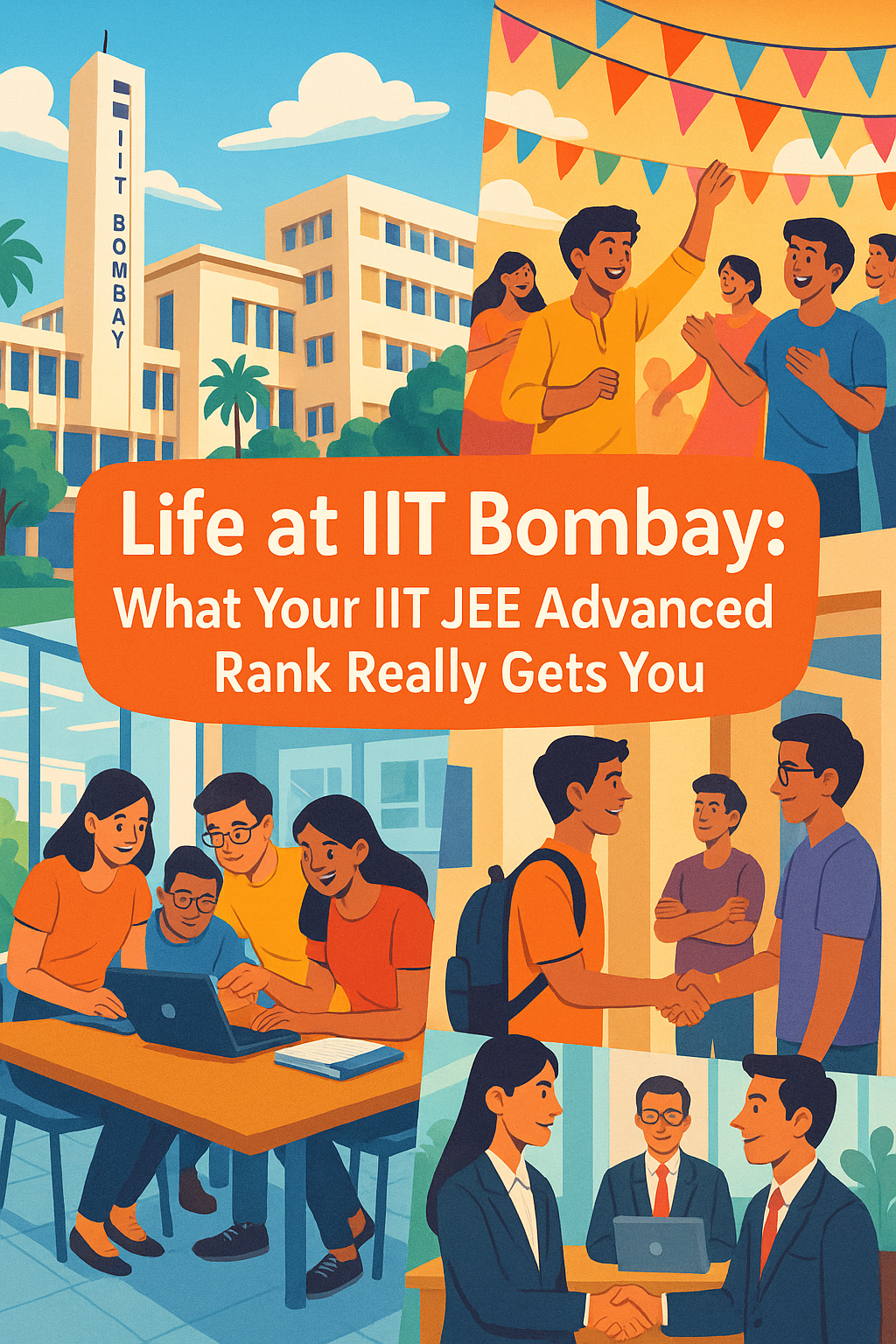 Life at IIT Bombay: What Your IIT JEE Advanced Rank Really Gets You